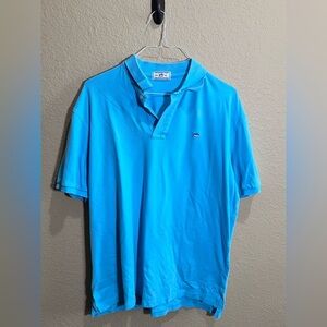 Southern Tide Men's Bright Blue Polo Shirt